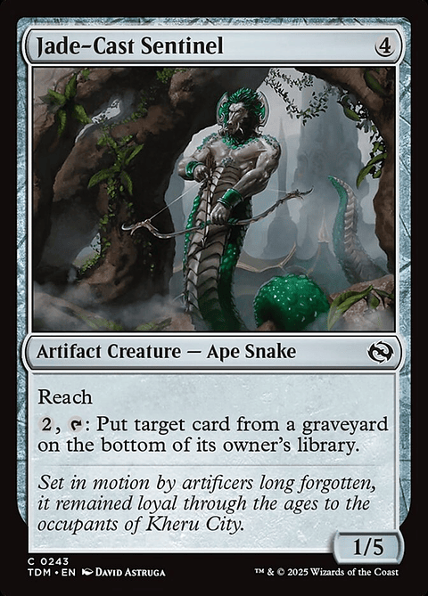 Jade-Cast Sentinel | Español | NM | TDM