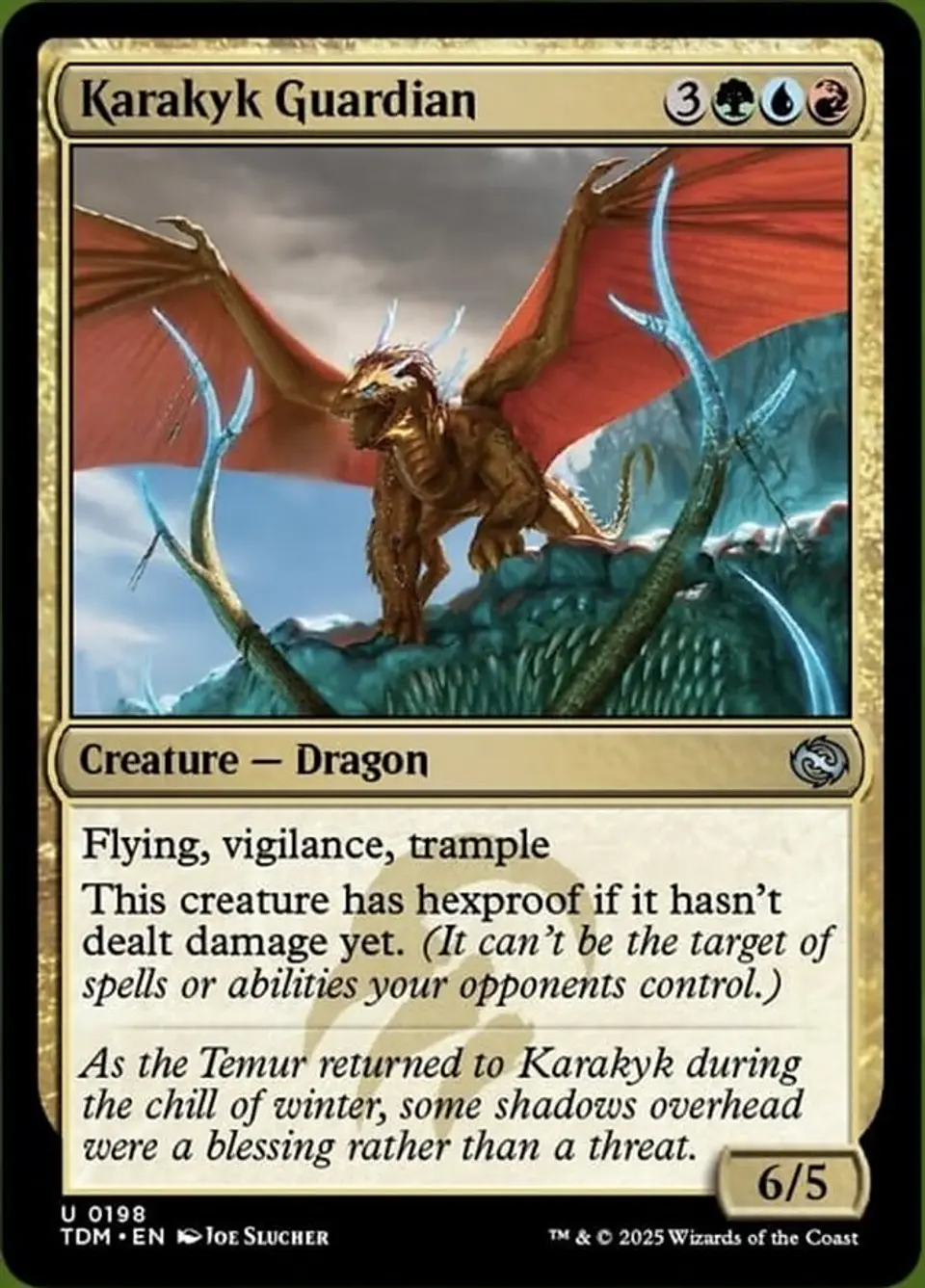 Karakyk Guardian (foil) | Inglés | NM | TDM 1