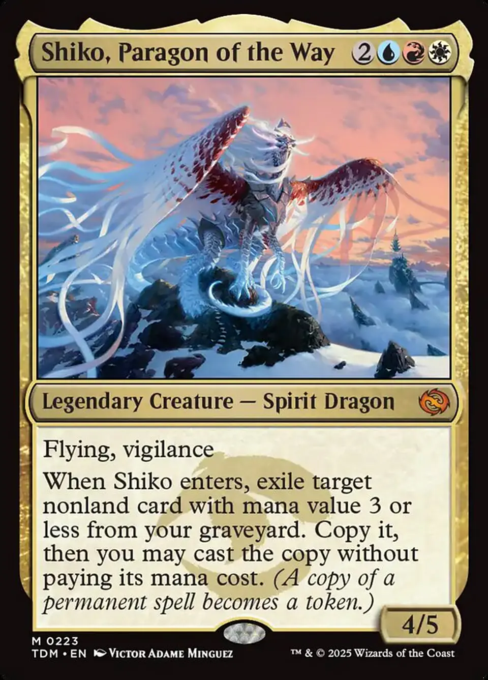 Shiko, Paragon of the Way | Español | NM | TDM 1