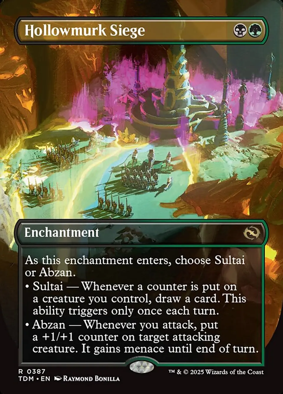 Hollowmurk Siege (Borderless) | Inglés | NM | TDM 1