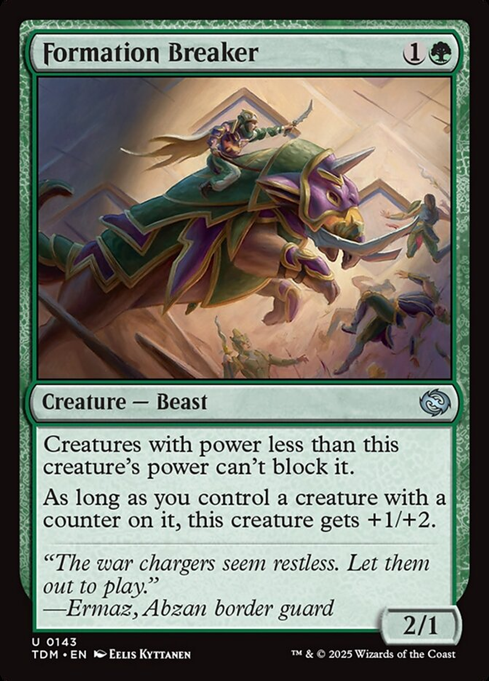 Formation Breaker | Español | NM | TDM 1