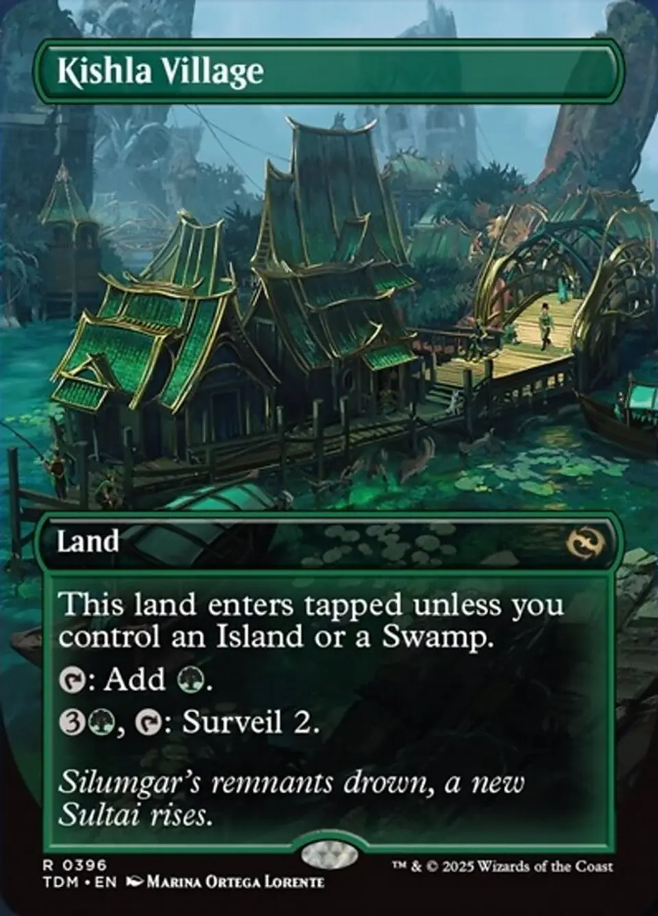 Kishla Village (Borderless) | Inglés | NM | TDM 1