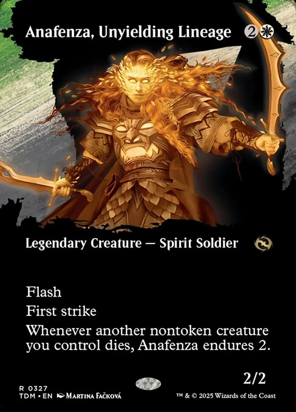 Anafenza, Unyielding Lineage (Showcase foil) | Inglés | NM | TDM 1