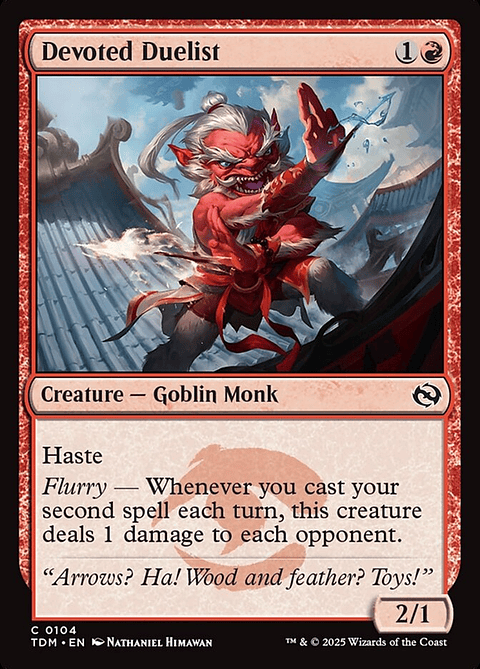 Devoted Duelist | Español | NM | TDM