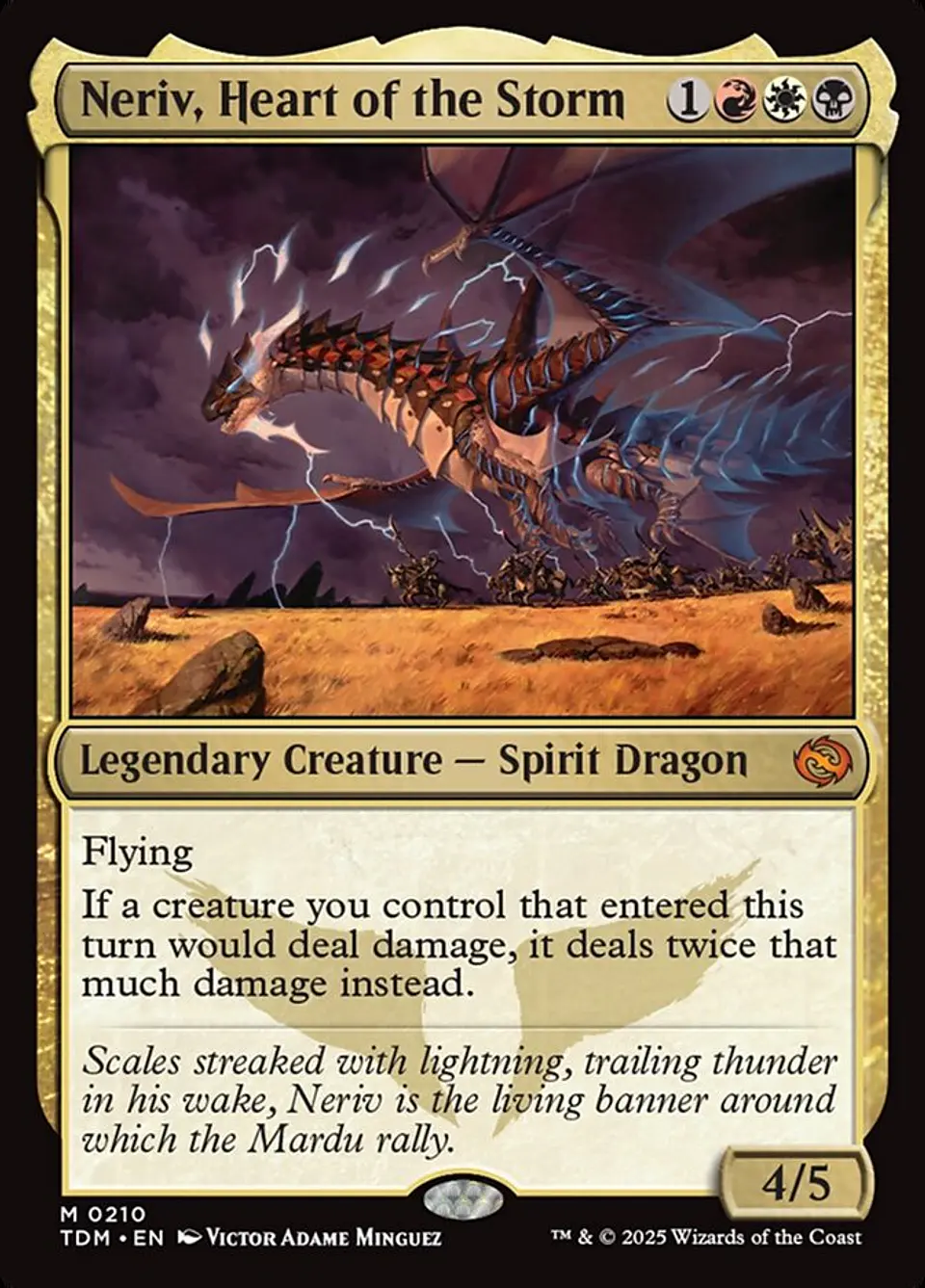 Neriv, Heart of the Storm (foil) | Inglés | NM | TDM 1