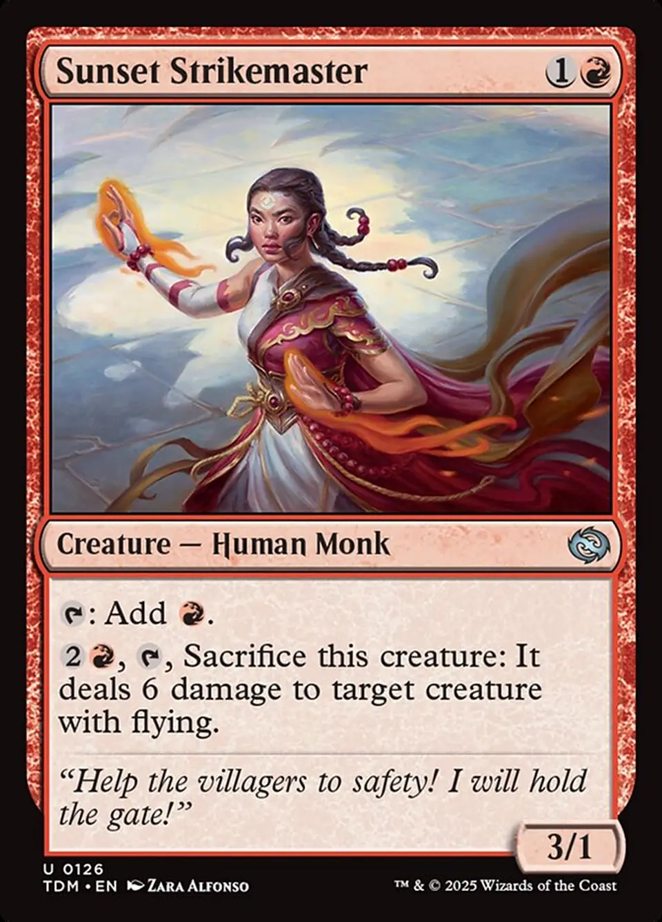 Sunset Strikemaster | Español | NM | TDM 1