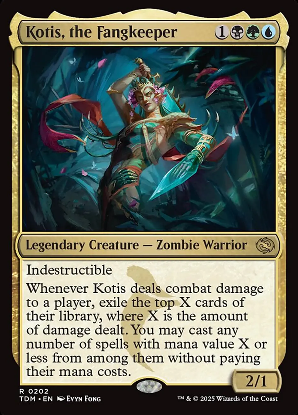Kotis, the Fangkeeper (foil) | Español | NM | TDM 1