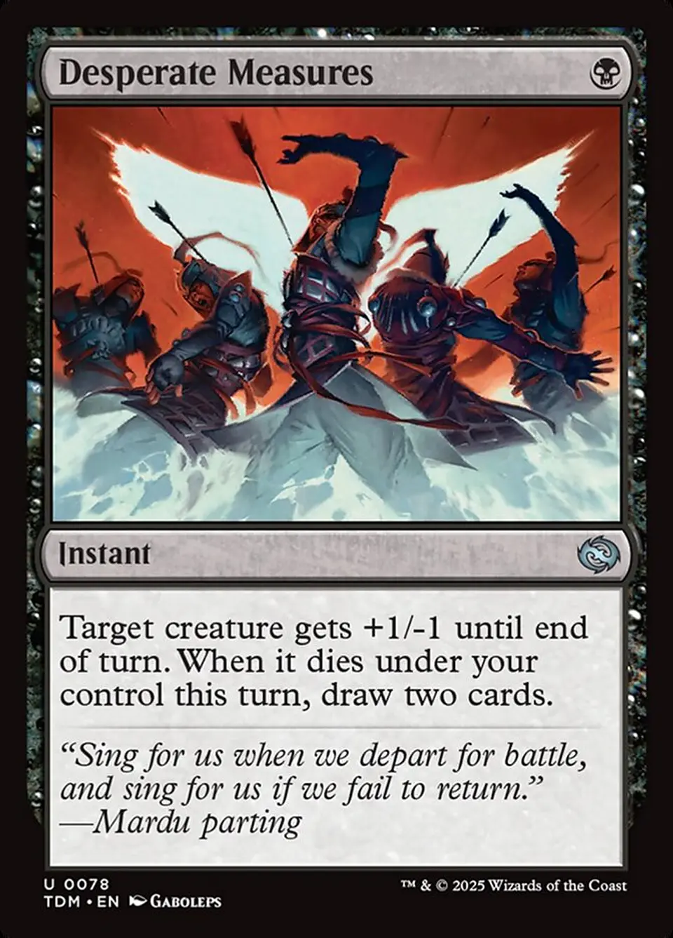 Desperate Measures (foil) | Inglés | NM | TDM 1