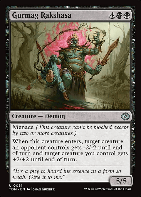 Gurmag Rakshasa | Español | NM | TDM