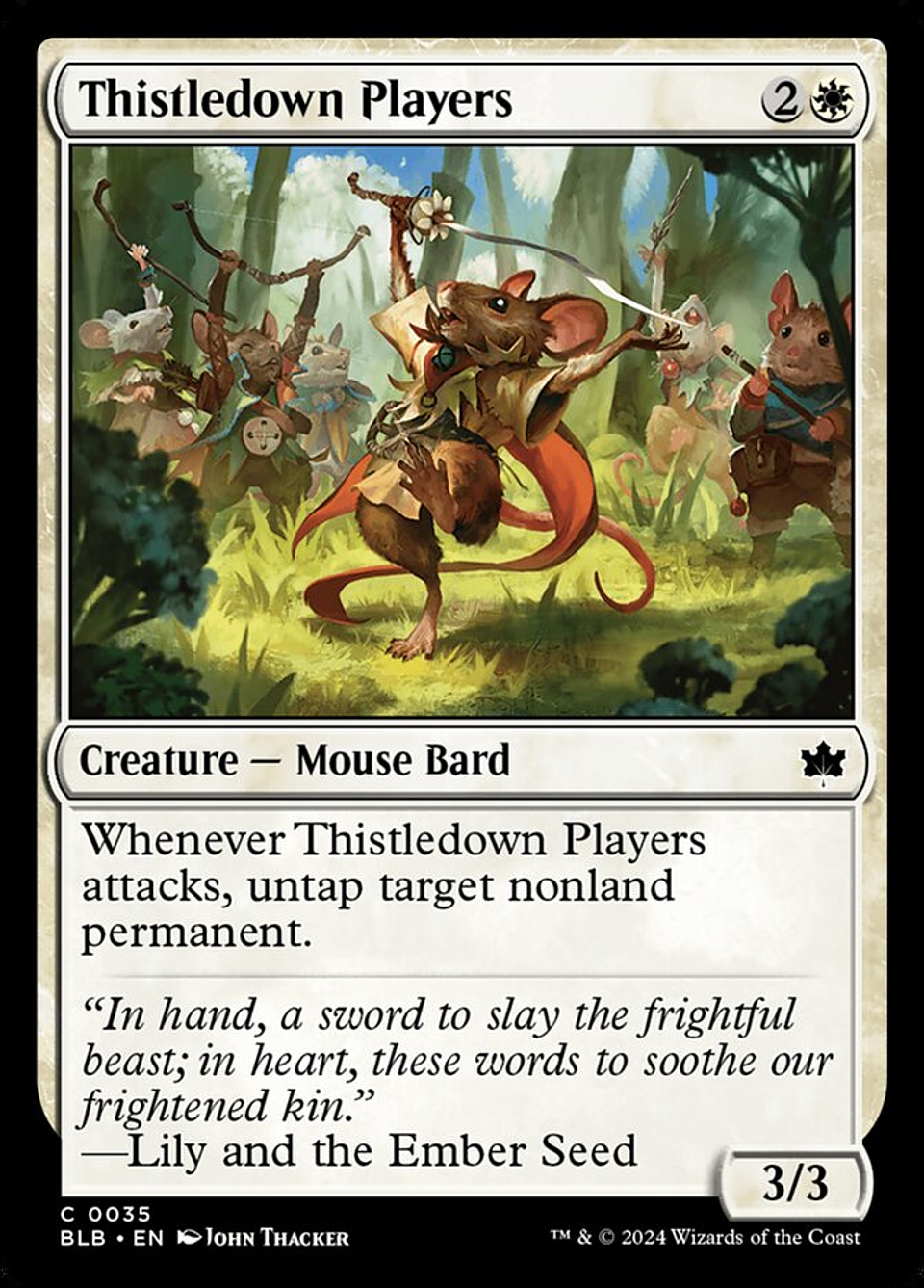 Thistledown Players | Inglés | NM | BLB 1