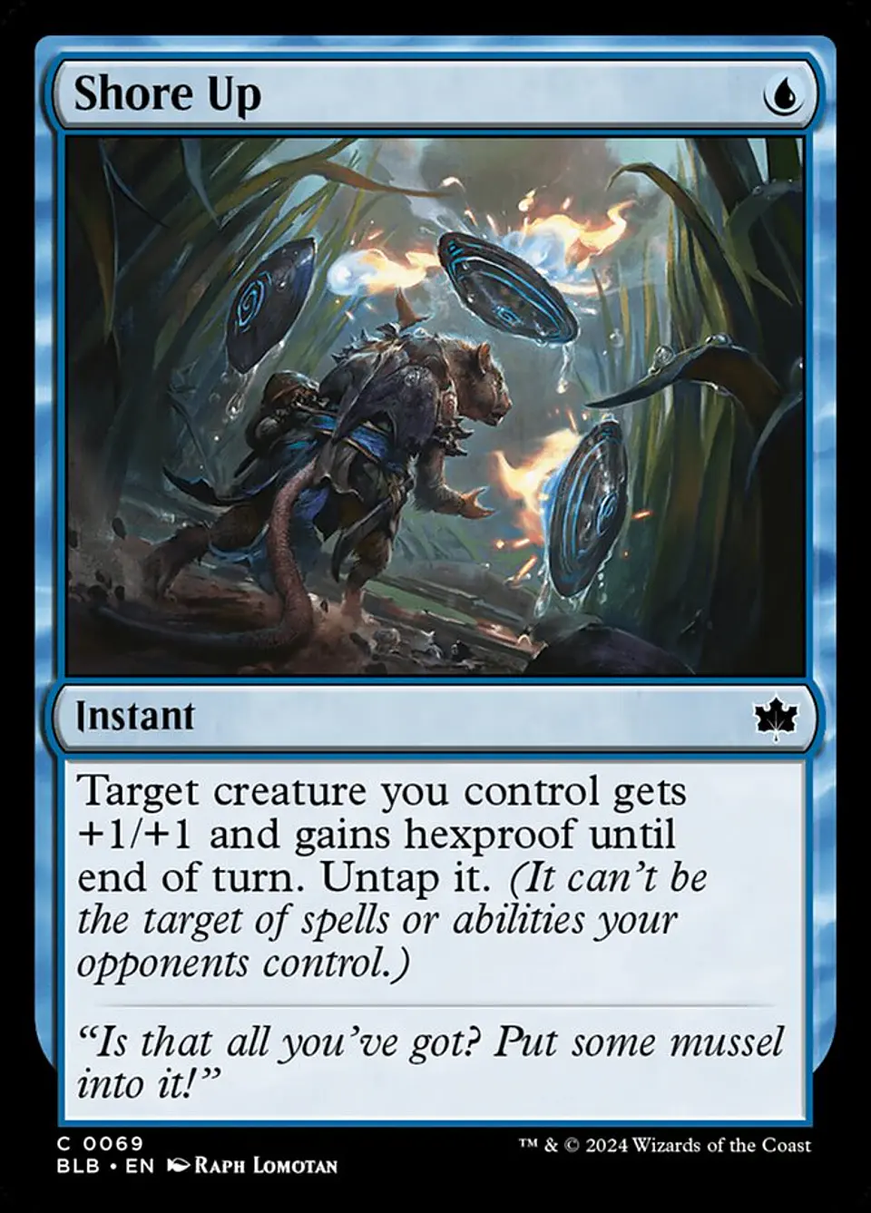 Shore Up (foil) | Español | NM | BLB 1