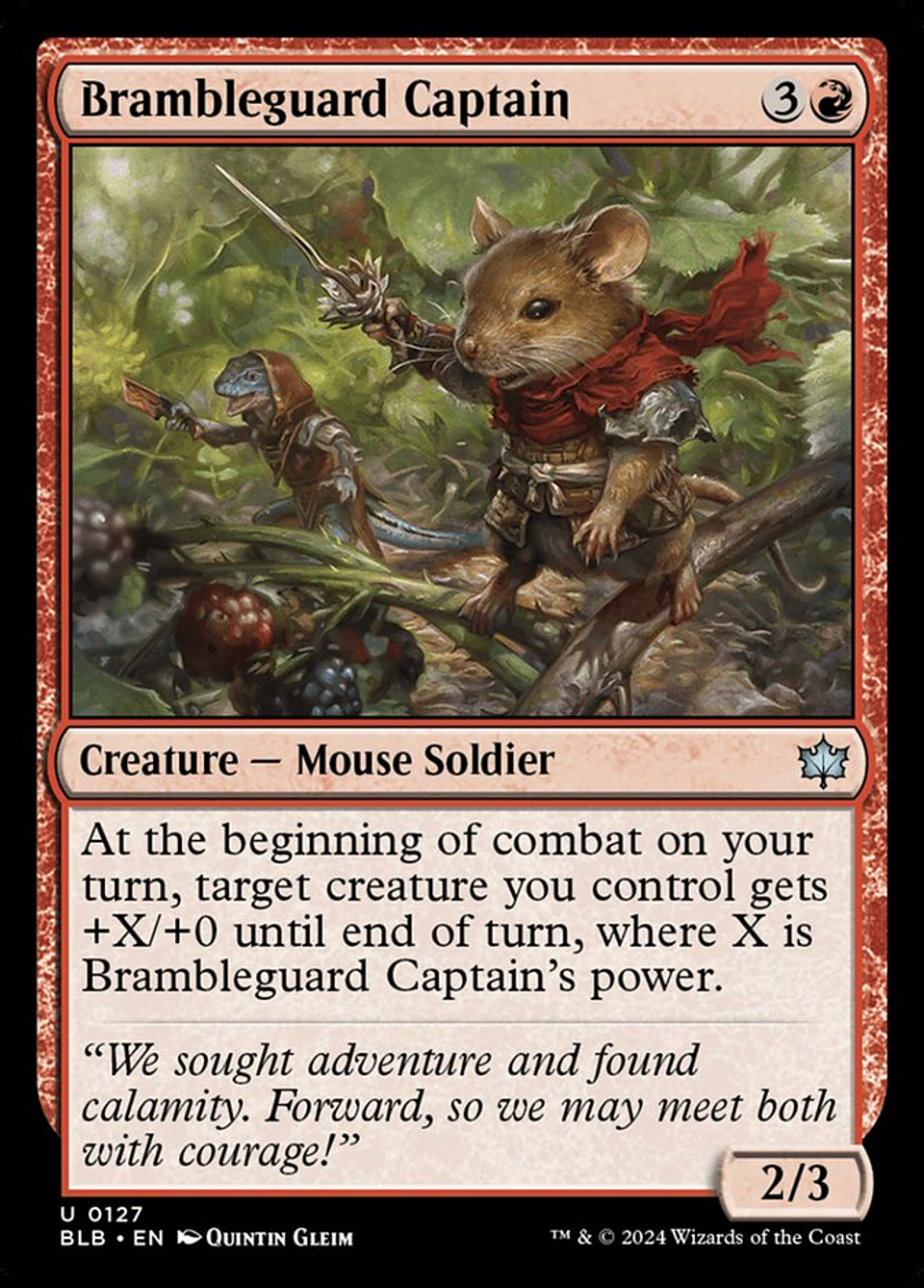 Brambleguard Captain | Español | NM | BLB 1