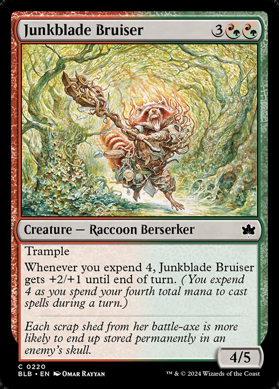 Junkblade Bruiser (foil) | Español | NM | BLB 1