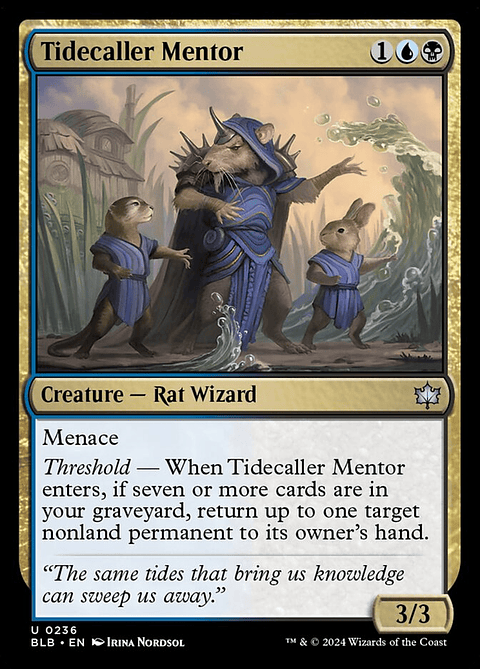 Tidecaller Mentor | Español | NM | BLB