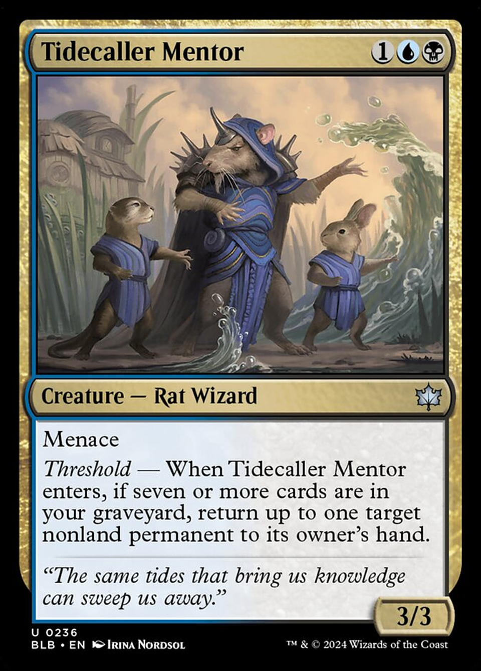Tidecaller Mentor | Español | NM | BLB 1