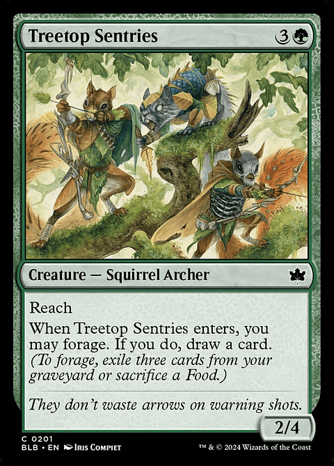 Treetop Sentries | Inglés | NM | BLB
