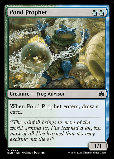 Pond Prophet | Español | NM | BLB