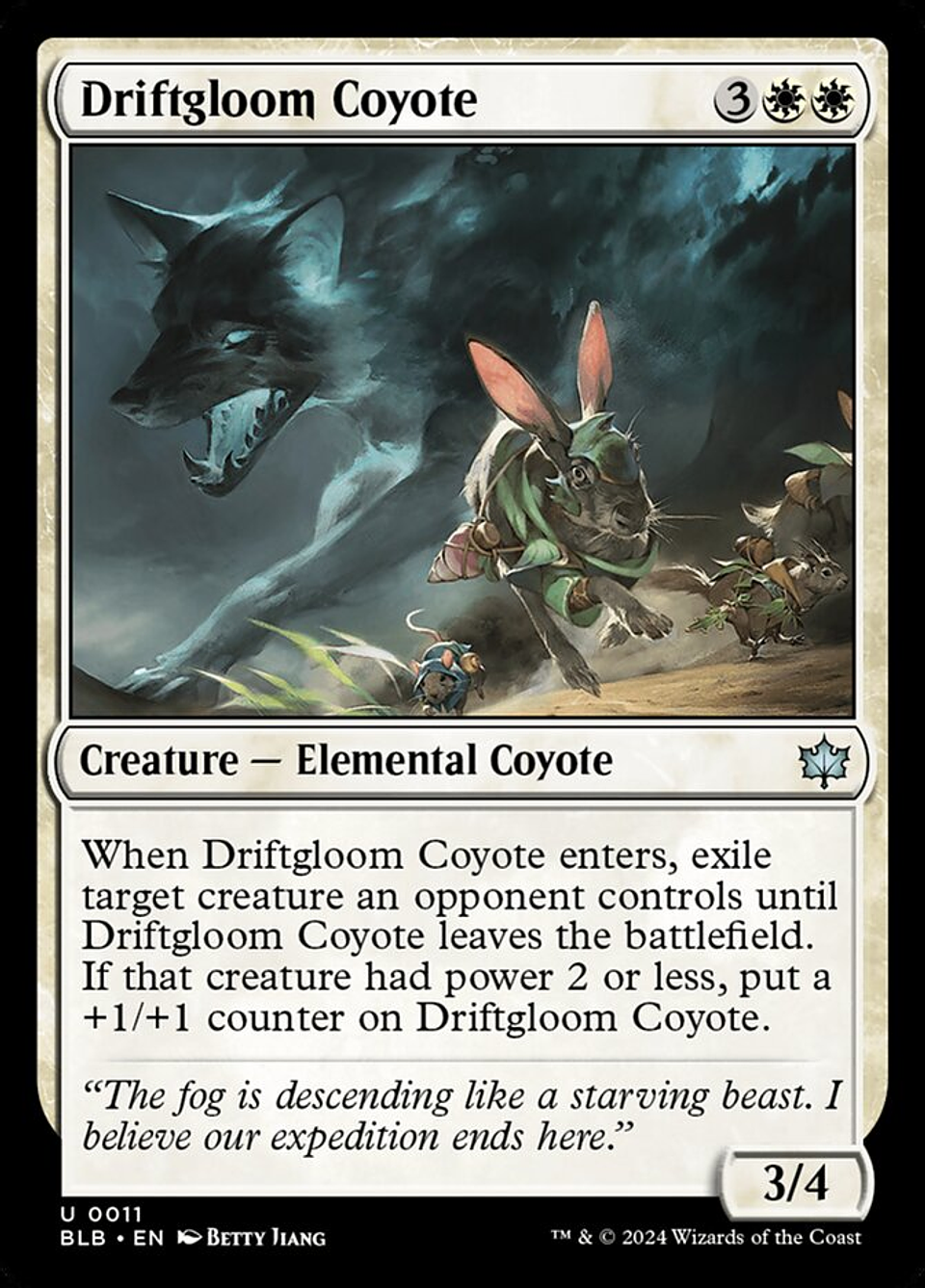 Driftgloom Coyote | Inglés | NM | BLB 1