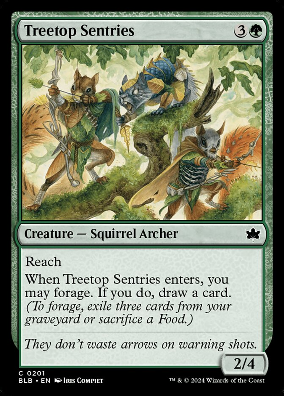 Treetop Sentries | Español | NM | BLB 1