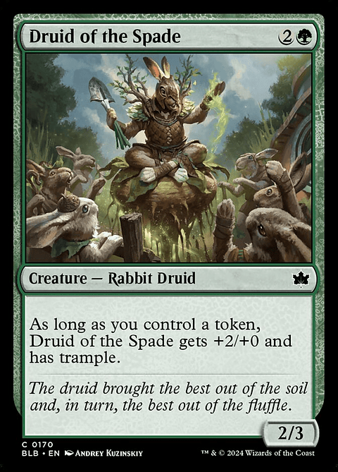 Druid of the Spade | Español | NM | BLB