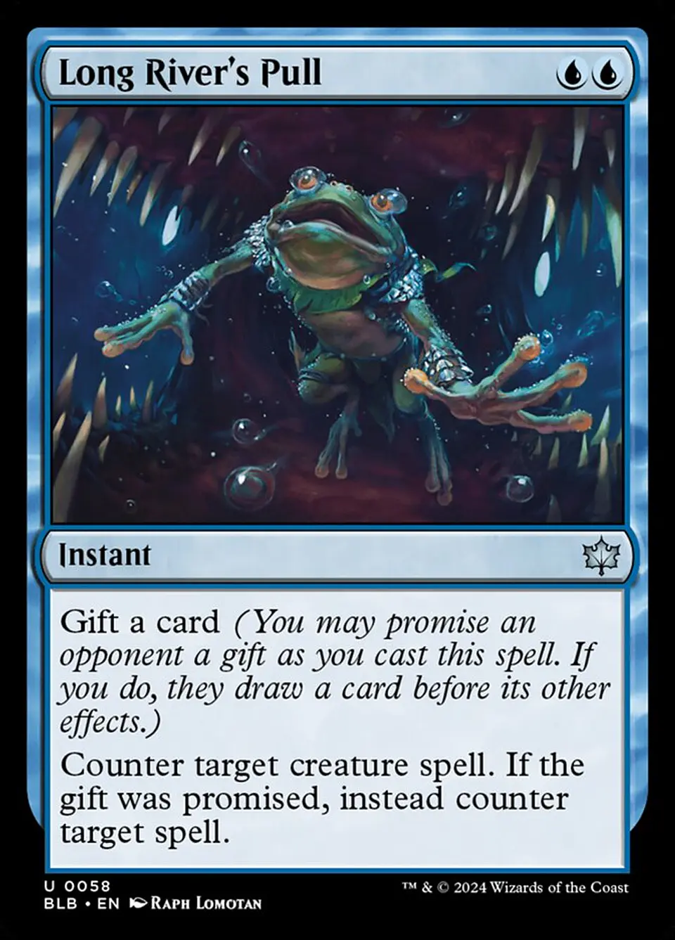 Long River's Pull | Inglés | NM | BLB 1