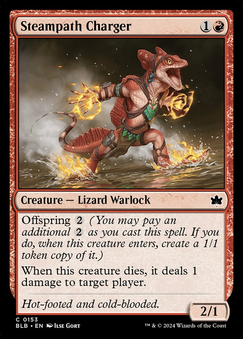 Steampath Charger | Inglés | NM | BLB 1