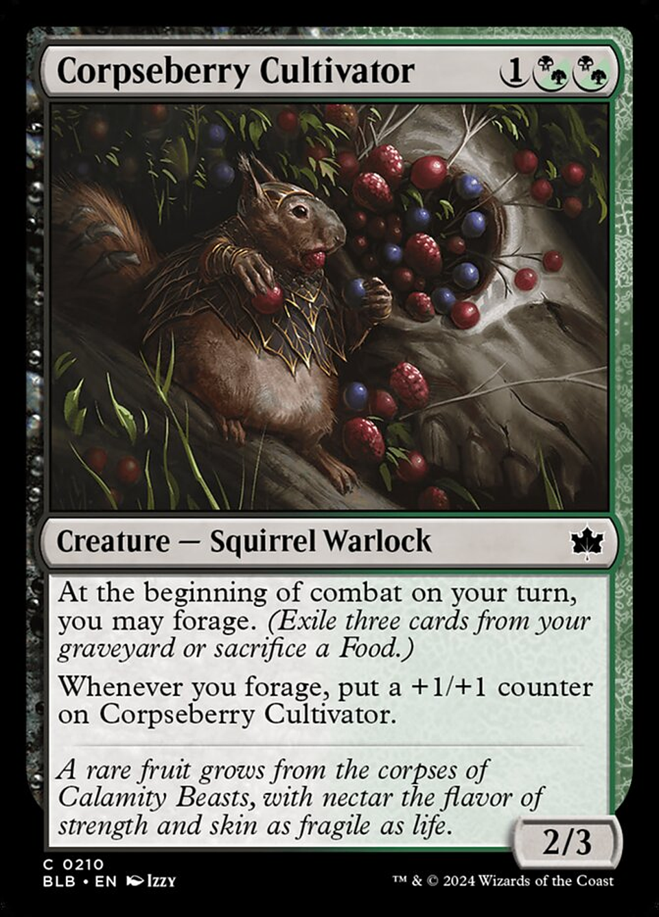 Corpseberry Cultivator | Español | NM | BLB 1
