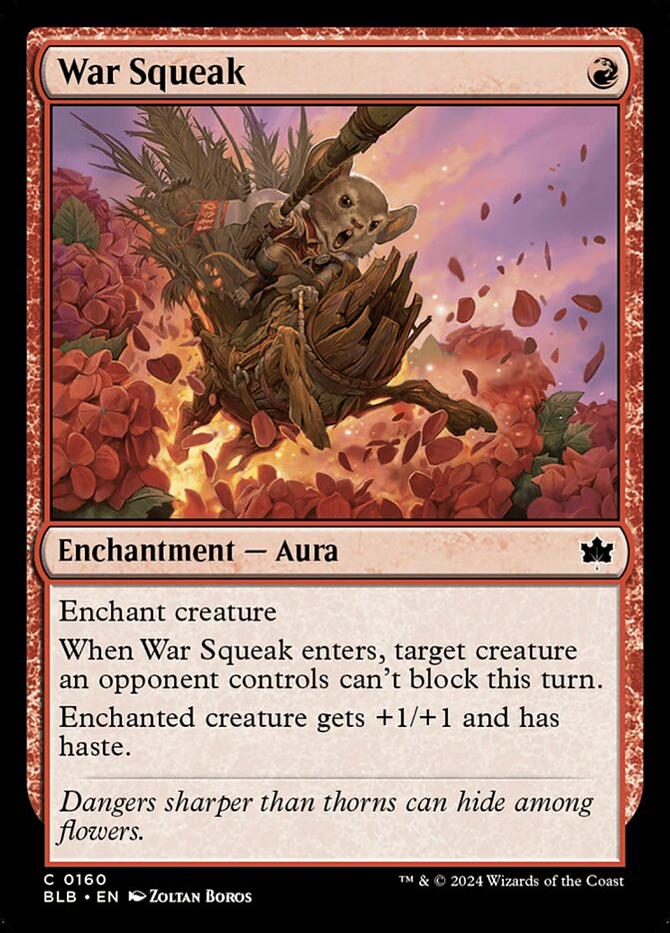 War Squeak (foil) | Español | NM | BLB 1
