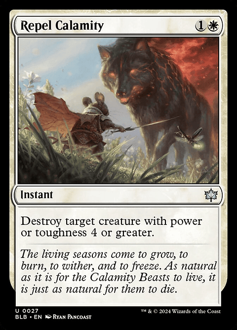 Repel Calamity | Inglés | NM | BLB