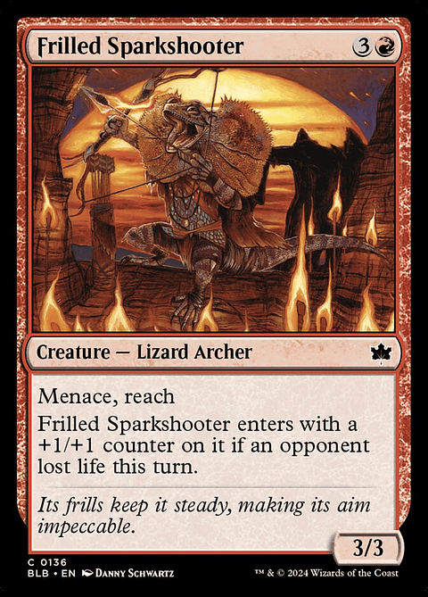 Frilled Sparkshooter | Español | NM | BLB