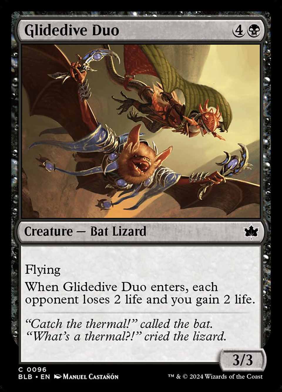 Glidedive Duo | Español | NM | BLB 1