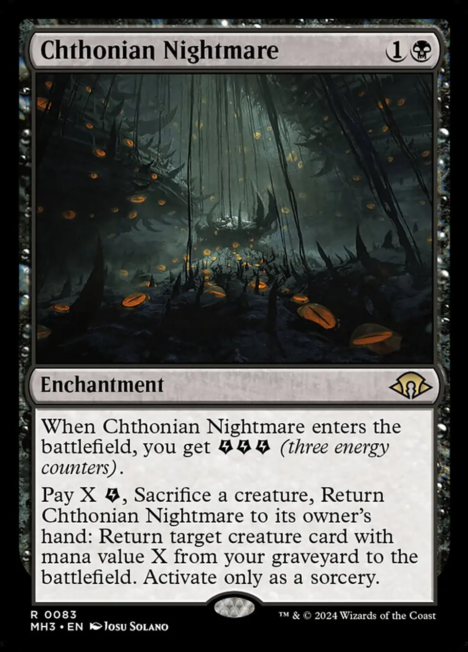 Chthonian Nightmare | Inglés | NM | MH3 1