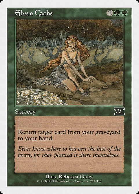 Elven Cache (Retro Frame) | Inglés | HP | 6ED