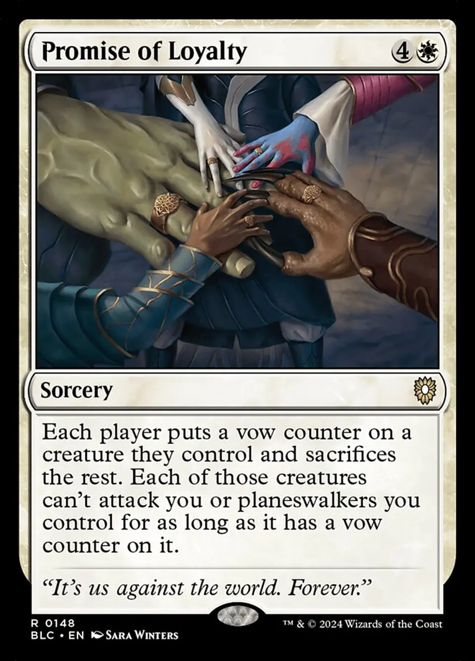 Promise of Loyalty | Español | NM | BLC 1