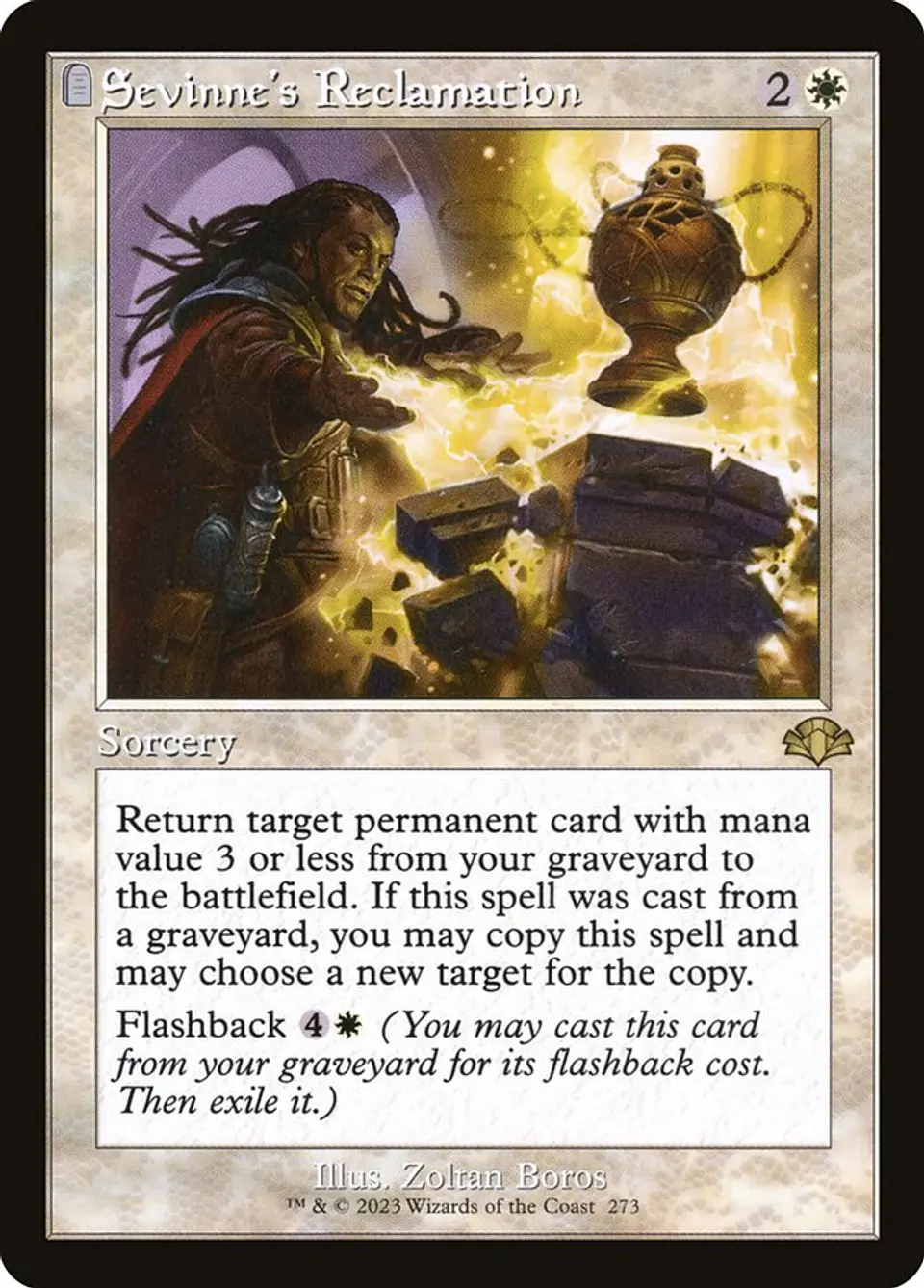 Sevinne's Reclamation (Retro Frame) | Inglés | NM | DMR 1