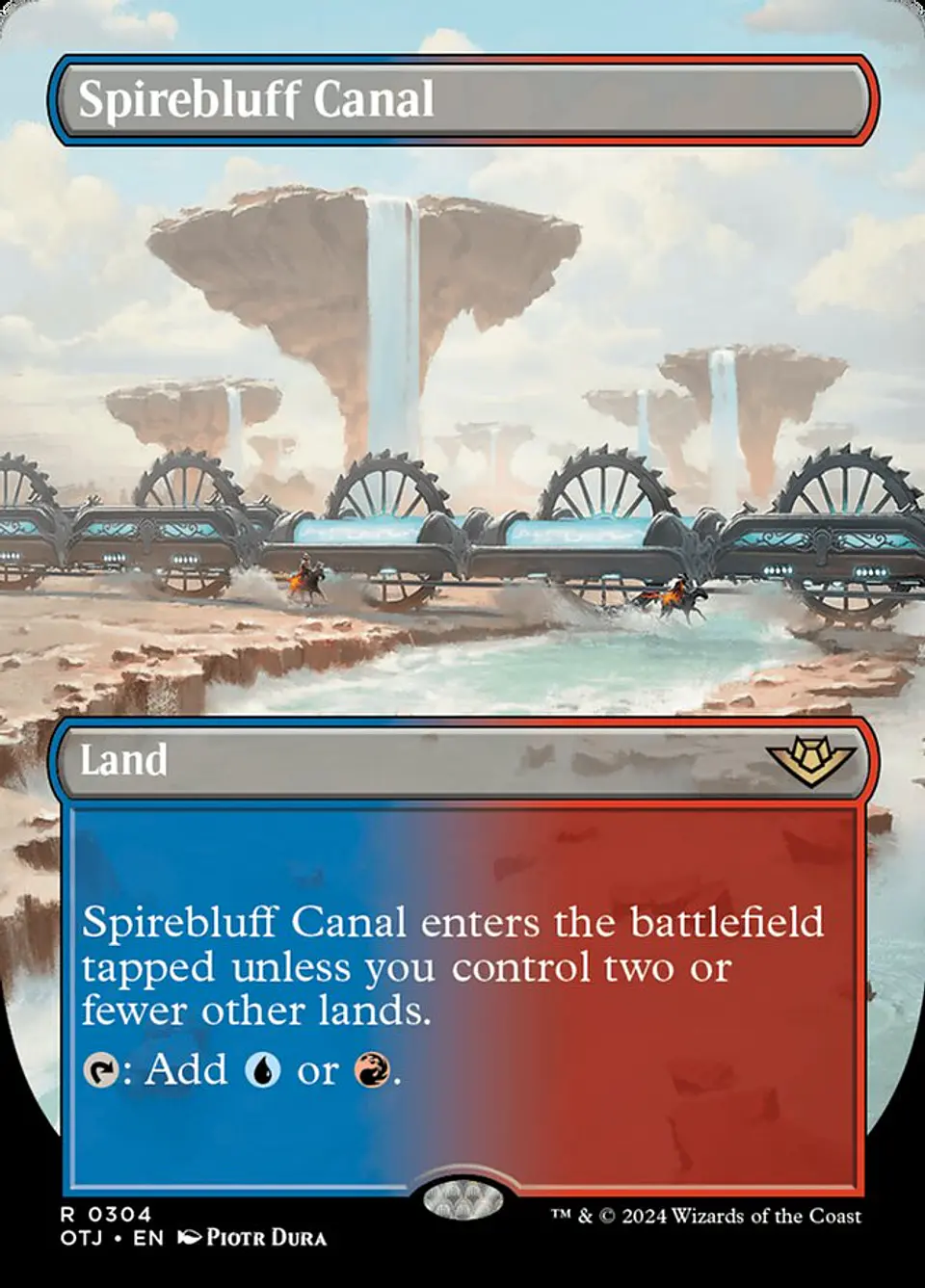 Spirebluff Canal (Borderless) | Inglés | NM | OTJ 1