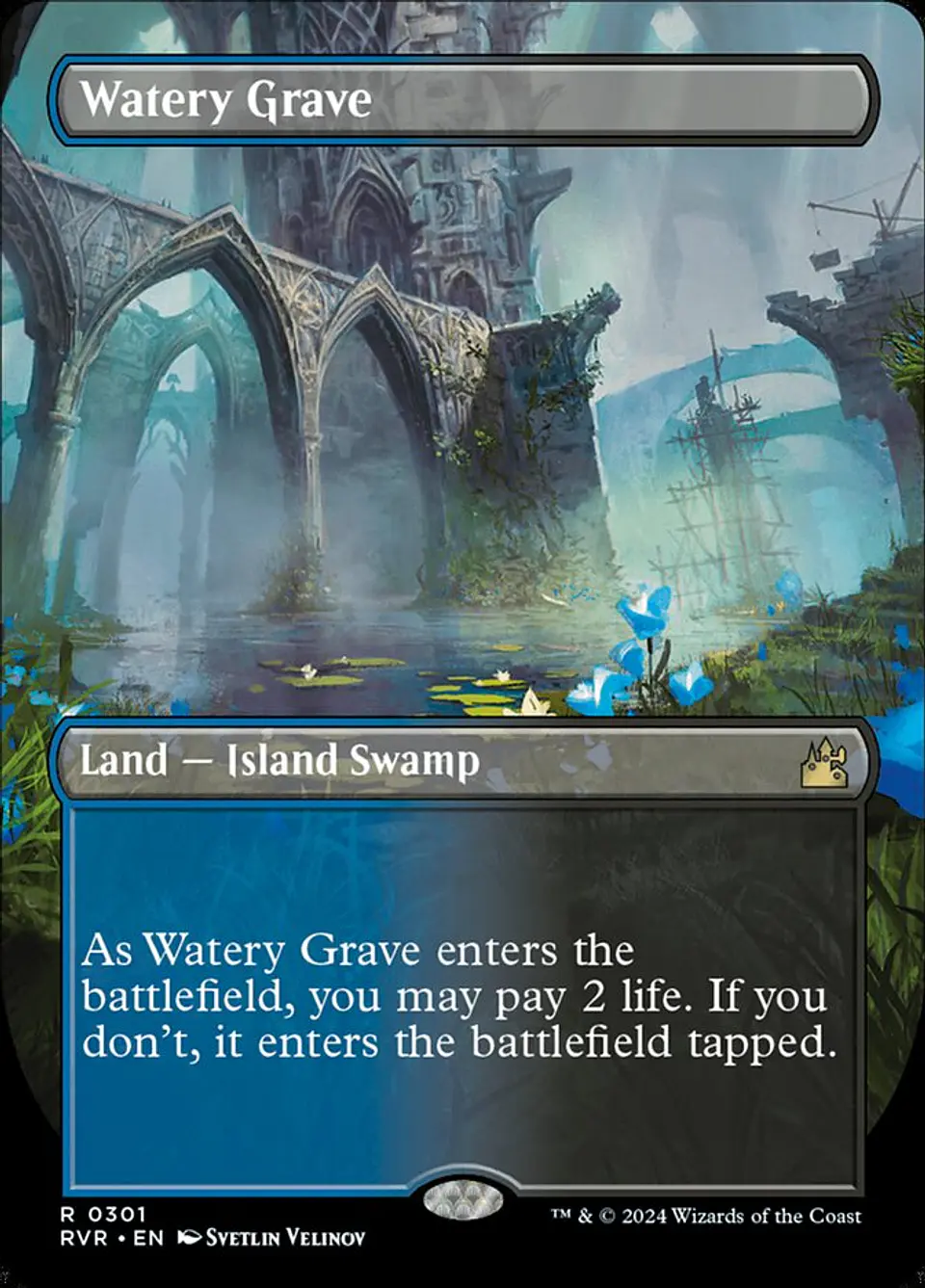 Watery Grave (Borderless) | Inglés | NM | RVR 1