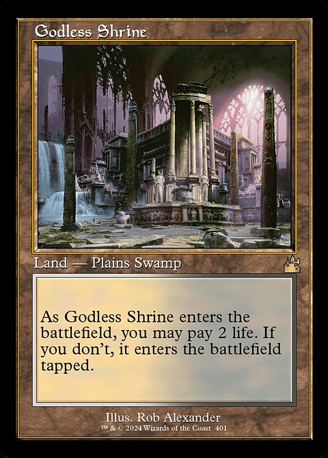 Godless Shrine (Retro Frame) | Inglés | NM | RVR