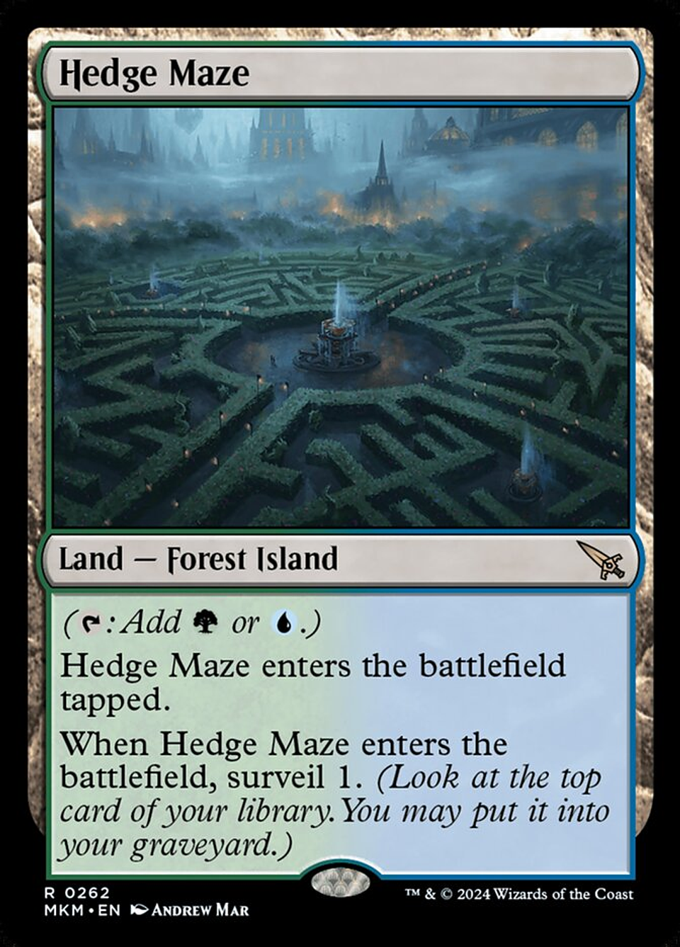 Hedge Maze | Inglés | NM | MKM 1