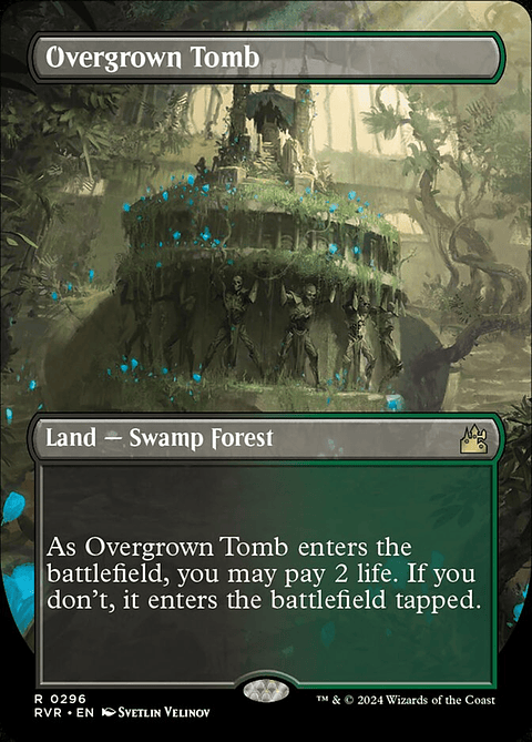 Overgrown Tomb (Borderless) | Inglés | NM | RVR