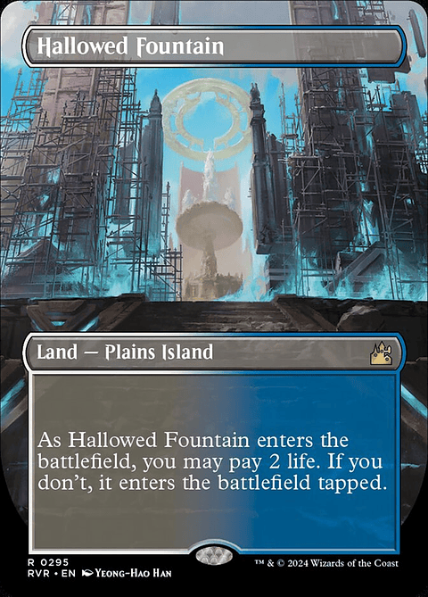Hallowed Fountain (Borderless) | Inglés | NM | RVR