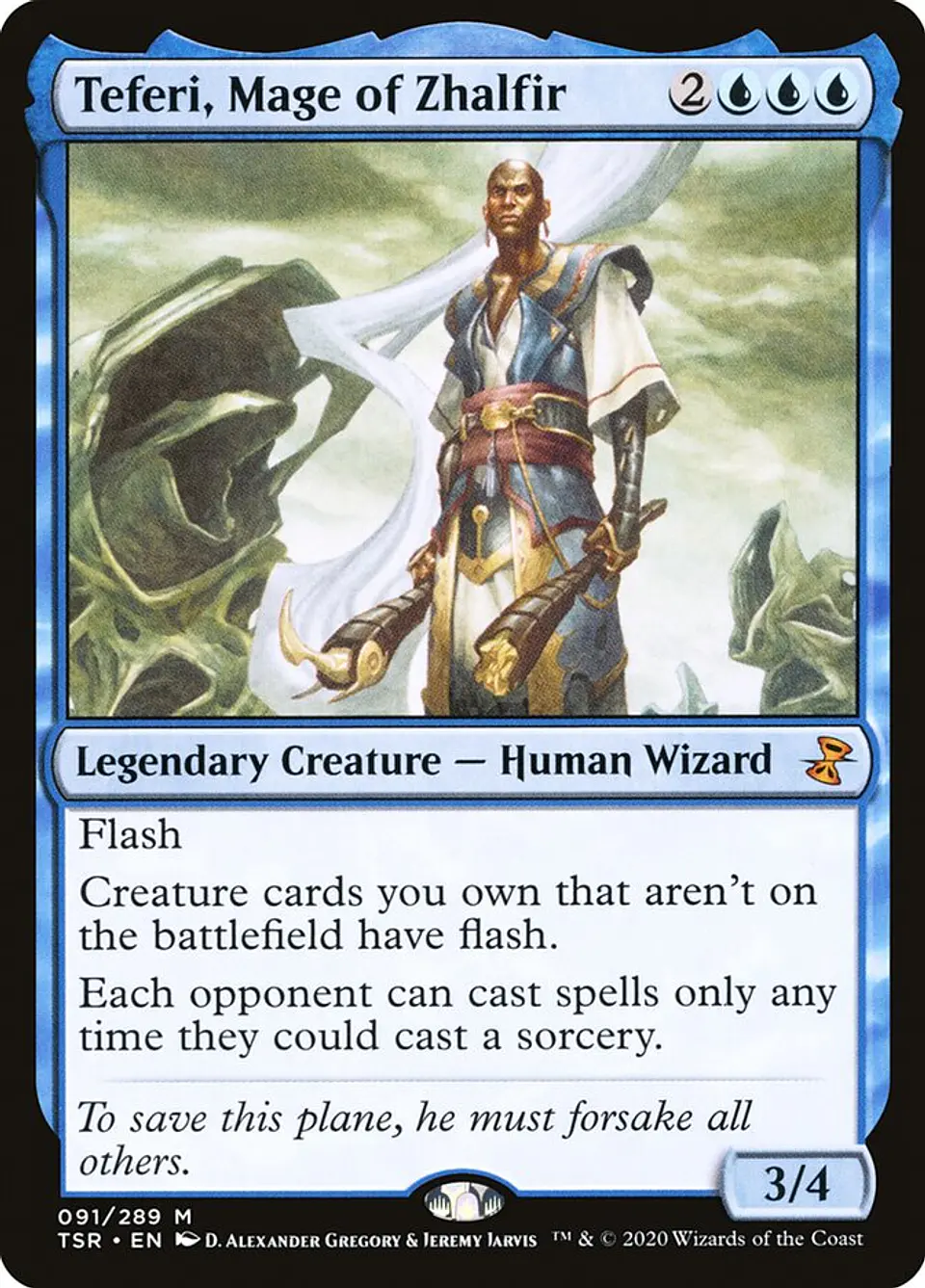 Teferi, Mage of Zhalfir | Inglés | NM | TSR 1