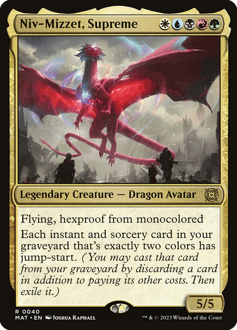 Niv-Mizzet, Supreme (foil) | Inglés | NM | MAT