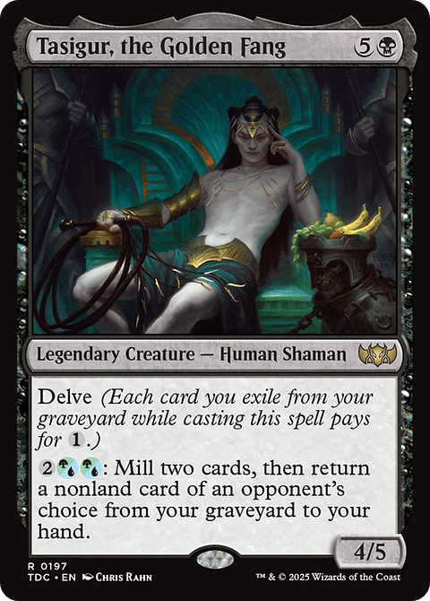 Tasigur, the Golden Fang | Inglés | NM | TDC