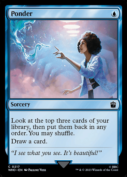Ponder (foil) | Inglés | NM | WHO