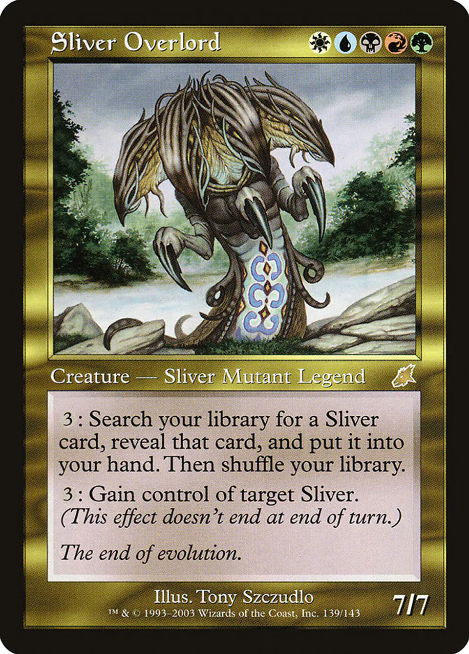 Sliver Overlord (Retro Frame) | Español | HP | SCG 1