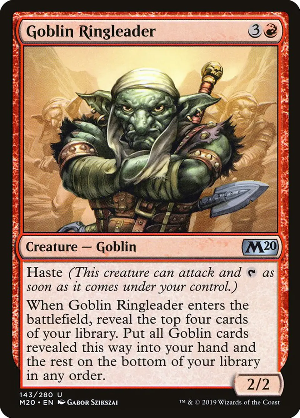 Goblin Ringleader | Inglés | NM | M20 1