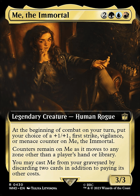 Me, the Immortal (Extended Art foil) | Inglés | NM | WHO