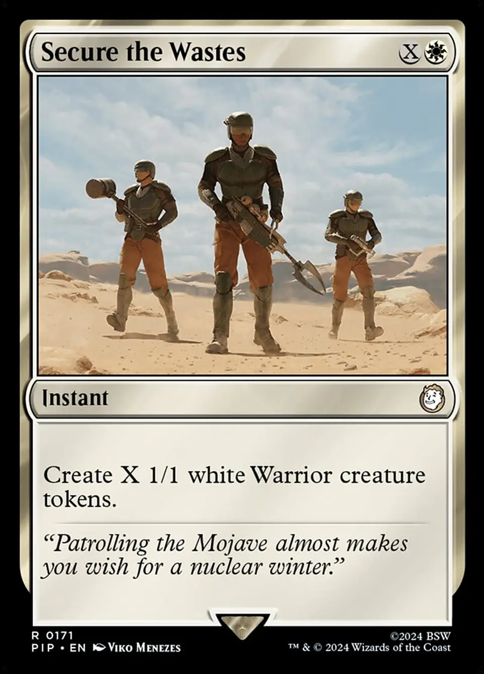 Secure the Wastes | Inglés | NM | PIP 1