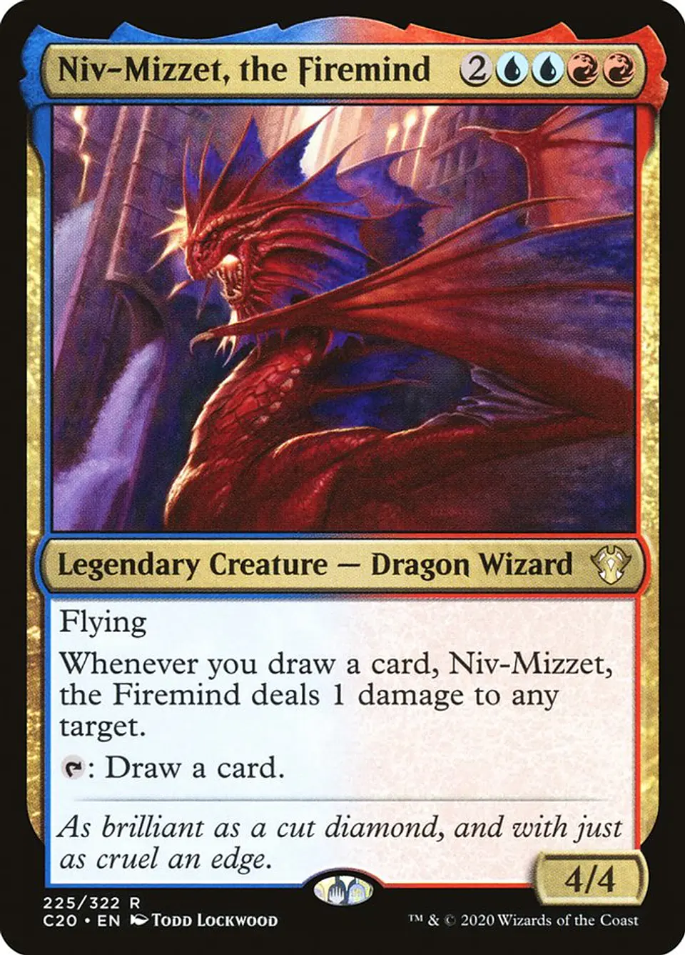 Niv-Mizzet, the Firemind | Inglés | NM | C20 1